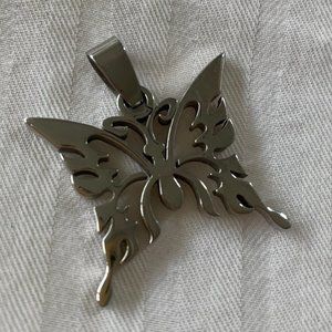 Two-Fer Pendants -- Butterfly and Birdie